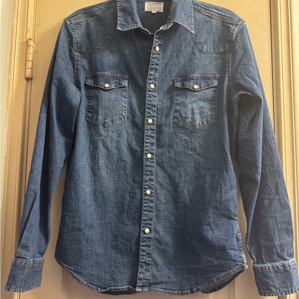 Denim Button Down Shirt